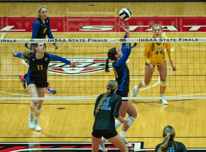 Hamilton Southeastern Castle Illinois girls volleyball 11-4-23 Julie L Brown 24042